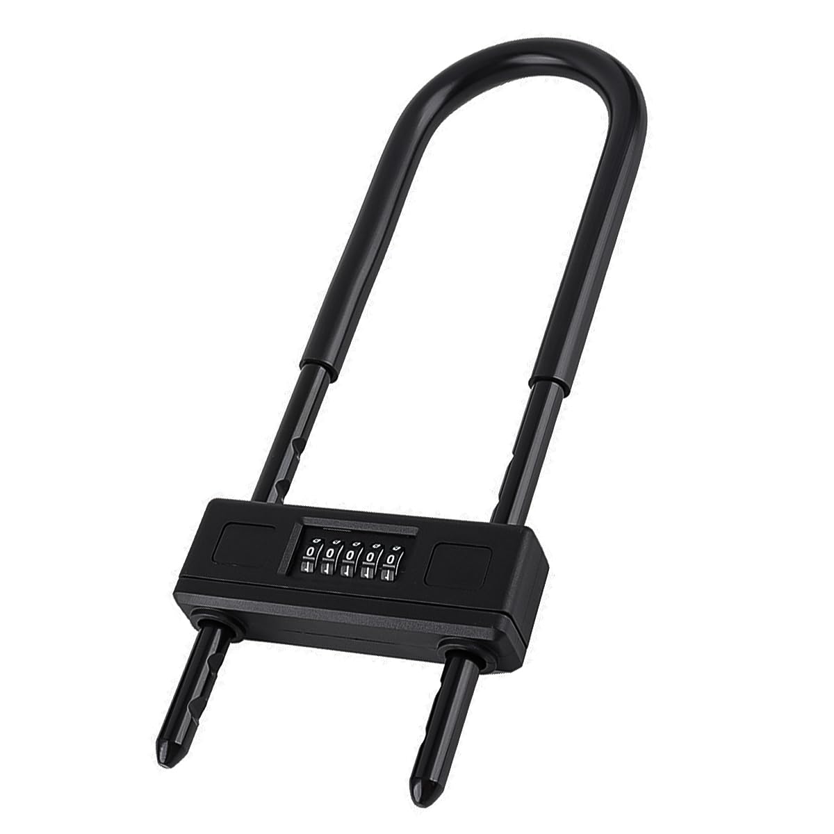 STHIRA Combination Padlock Large Combination Padlock 5-Digit U-Shape Security Lock Heavy Duty Alloy Steel Safety Lock with Adjustable Shackle Anti Theft Lock for MTB, Shop, Glass Door, Shed, Gate STHIRA Combination Padlock Large Combination Padlock 5-Digit U-Shape Security Lock Heavy Duty Alloy Steel Safety Lock with Adjustable Shackle Anti Theft Lock for MTB, Shop, Glass Door, Shed, Gate